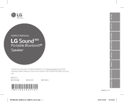 LG Sound 360 Manuel