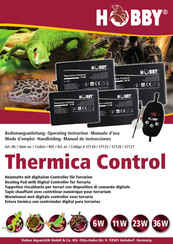 Hobby Thermica Control 37124 Mode D'emploi