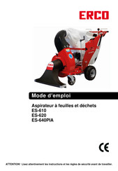 Erco ES-620 Mode D'emploi