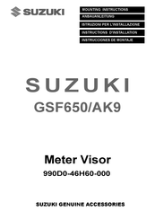 Suzuki 990D0-46H60-000 Instructions De Montage