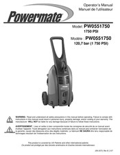 Powermate 1750 PSI Manuel De L'utilisateur