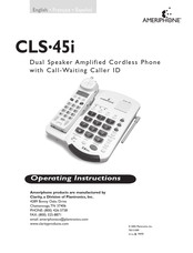 Ameriphone CLS-45i Manuel D'utilisation