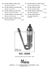 MORIA 65005 Manuel Utilisateur