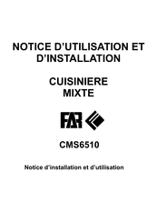 CONFORAMA CMS6510 Notice D'installation Et D'utilisation