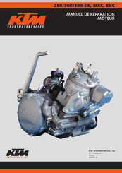 KTM 380 SX Manuel De Réparation