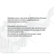 Sony Ericsson HBH-PV702 Mode D'emploi