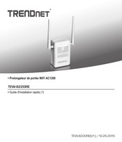 TRENDnet TEW-822DRE Guide D'installation Rapide