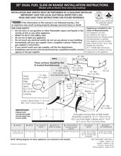 Electrolux EW30DS65GS Instructions D'installation