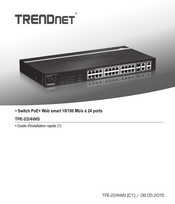 TRENDnet TPE-224WS Guide D'installation Rapide