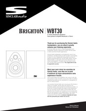 Sinclair BRIGHTON WBT30 Manuel De L'utilisateur