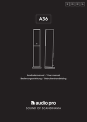 Audio Pro A36 Mode D'emploi