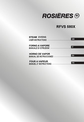 ROSIERES RFVS 580X Manuel D'instructions