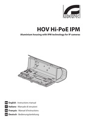 Videotec HOV Hi-PoE IPM Manuel D'instructions