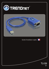 TRENDnet TU-S9 Guide D'installation Rapide