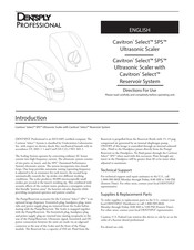 DENTSPLY Cavitron Select SPS Instructions D'utilisation