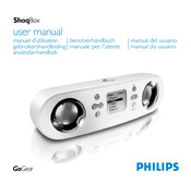 Philips GoGear ShoqBox PSS120/00 Manuel D'utilisation