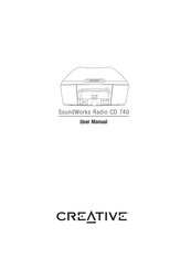 Creative SoundWorks Radio CD 740 Manuel De L'utilisateur