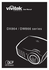 Vivitek DW866 Serie Mode D'emploi
