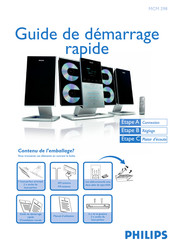Philips MCM298 Guide De Démarrage Rapide