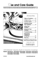 KitchenAid YKECC502G Guide D'utilisation Et D'entretien