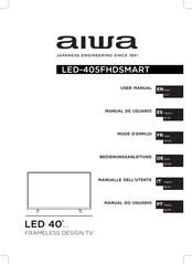 Aiwa LED-405FHDSMART Mode D'emploi