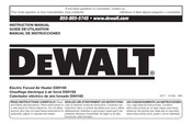 DeWalt DXH165 Guide D'utilisation