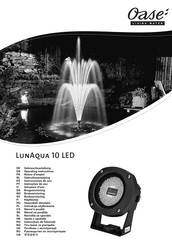 Oase LunAqua 10 LED Notice D'emploi