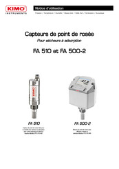 Kimo Instruments FA 500-1 Notice D'utilisation