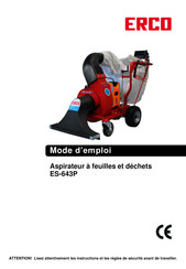 Erco ES-643P Mode D'emploi