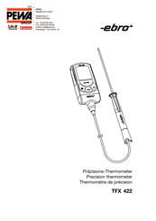 Ebro TFX 422 Mode D'emploi