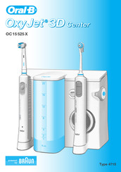 Braun Oral-B OxyJet 3D Center Mode D'emploi