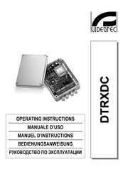 Videotec DTRXDC Manuel D'instructions