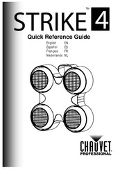 Chauvet Professional STRIKE 4 Guide De Référence Rapide