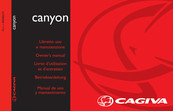 Cagiva canyon Livret D'utilisation Et D'entretien