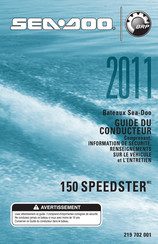Sea-doo 150 SPEEDSTER 2011 Guide Du Conducteur