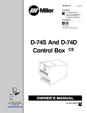 Miller D-74S Manuel D'utilisation