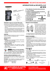 Schmersal AZ 15 Données Techniques