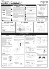 Fujioh BUF-04J Manuel D'installation