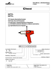 Cooper Tools Cleco 30PTHL353 Mode D'emploi