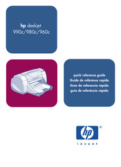HP deskjet 960c Série Guide De Référence Rapide