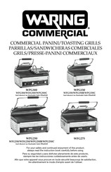 Waring Commercial WPG250C Mode D'emploi