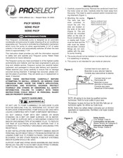 ProSelect PSCP Serie Mode D'emploi