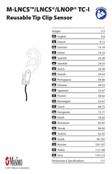 Masimo M-LNCS TC-I Mode D'emploi