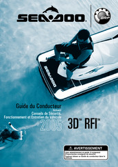 Sea-doo 3D RFI 2005 Guide Du Conducteur
