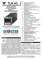 C2AI TLK 43 Instructions Pour L'utilisation