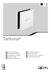 SOMFY TaHoma Notice Installateur