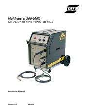 ESAB Multimaster 300X Manuel D'instructions