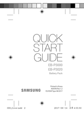 Samsung EB-P3020 Guide De Démarrage Rapide