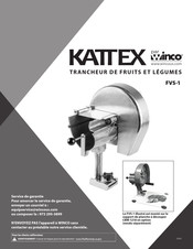 Winco KATTEX FVS-1 Manuel