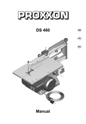 Proxxon DS 460 Manuel